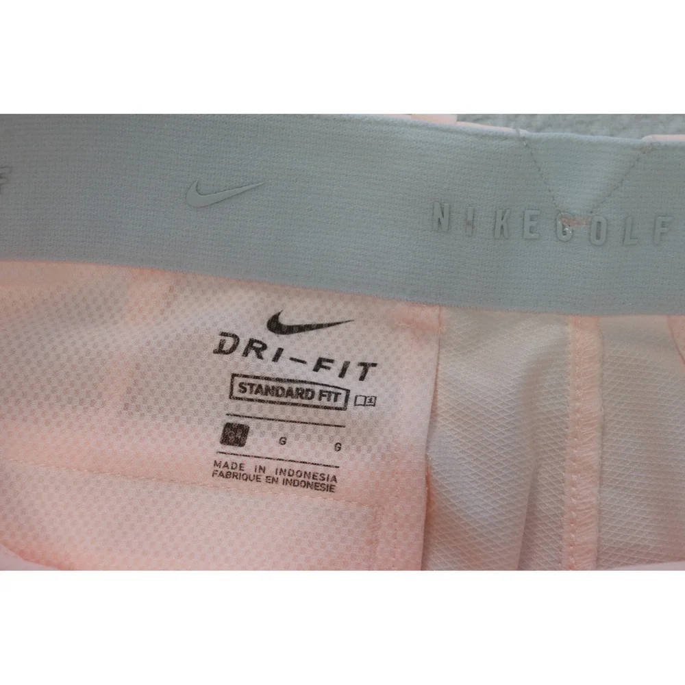 Nike Golf Shorts Mens 34 Peach Dri-FIT Standard Fit CU9740-814 Excellent